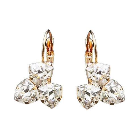 Earrings "Bermudu Trīsstūris III" with Swarovski™ crystals